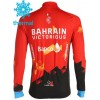 Maillot Cyclisme 2021 Team Bahrain Victorious Hiver Thermal Fleece N001